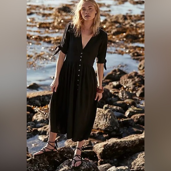 Free People Love Of My Life Midi Dress - Picture 5 of 14